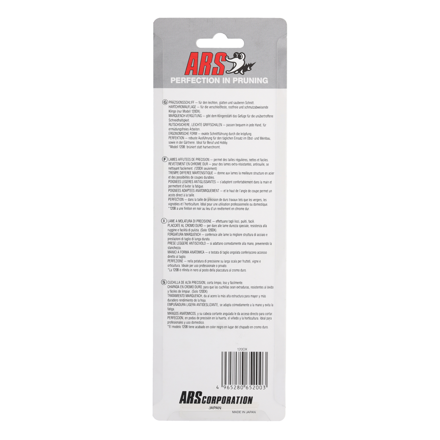 ARS Gartenschere 120DX