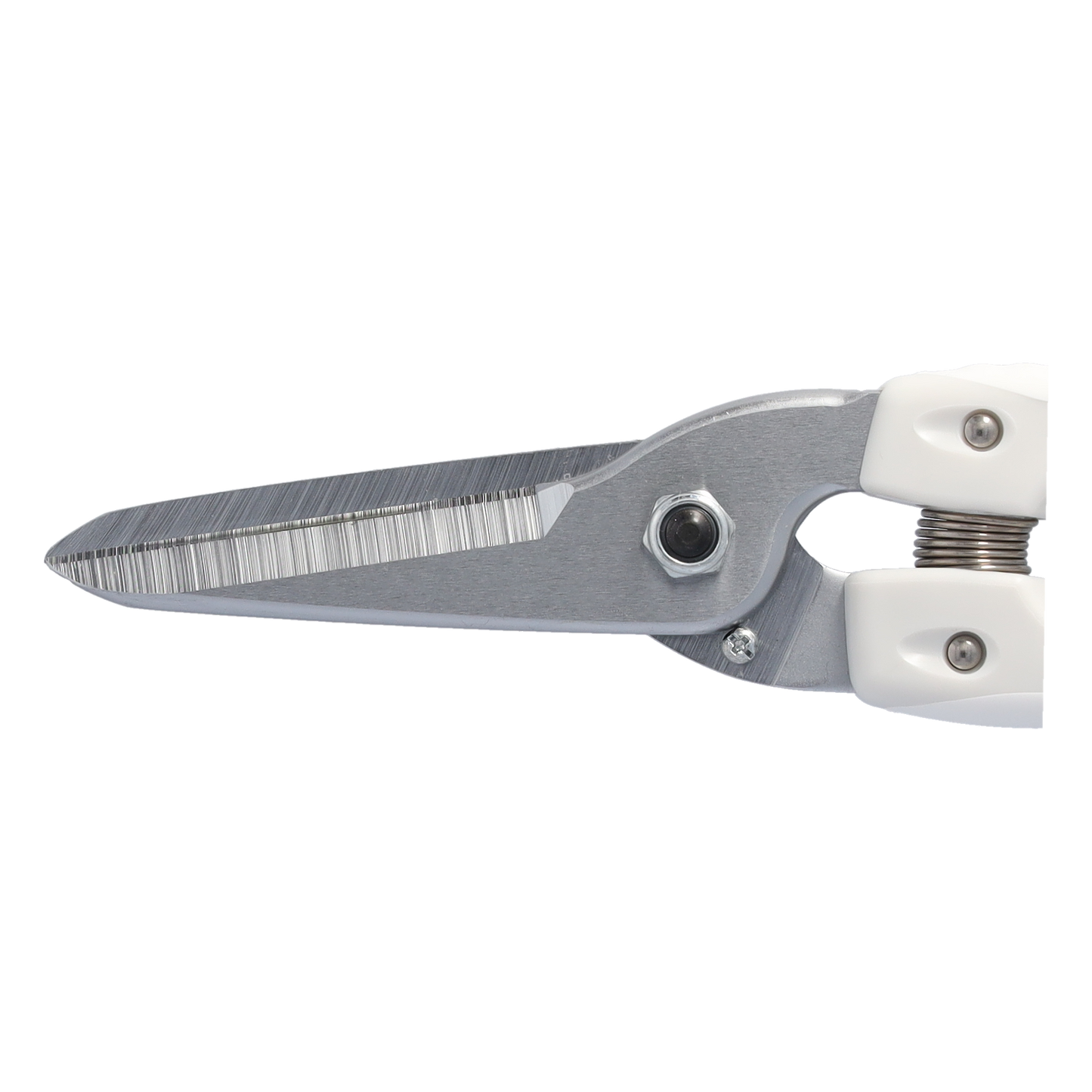 Cut360 weiße Universalschere für den Garten sowie für Plastik, Leder, Vinyl, Kabel und Gummi, Kleine Gartenschere, perfekt ausbalanciert