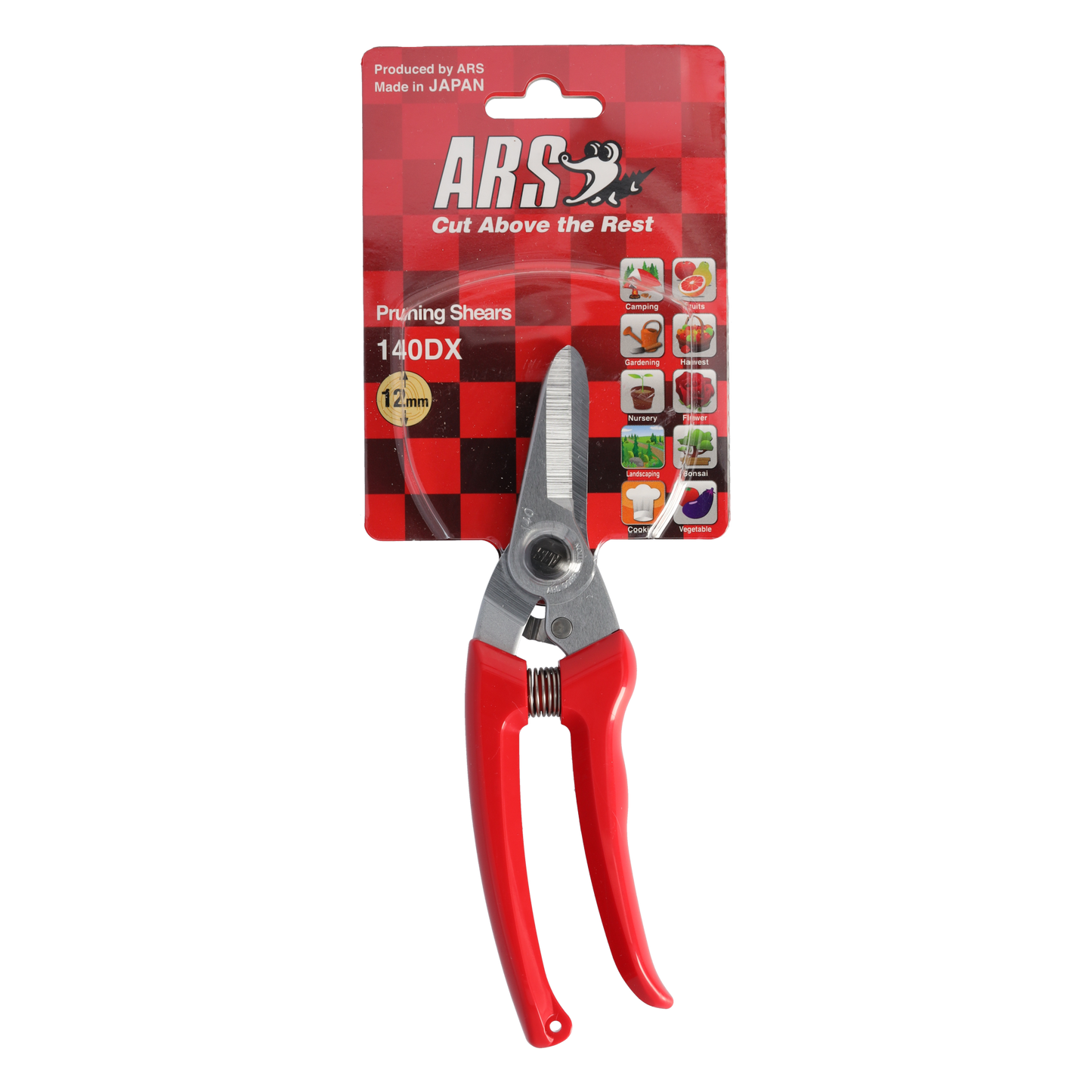 ARS Gartenschere 140DX-R rot