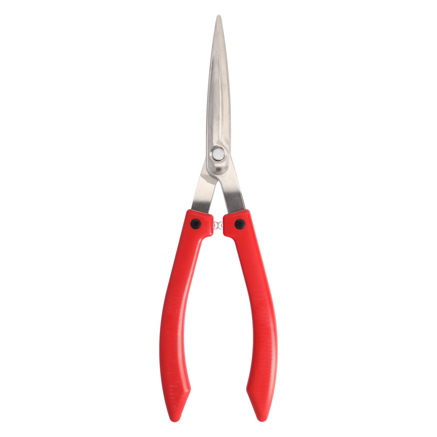 ARS Buchsbaumschere, Heckenschere, Einhand-Bedienung, Zum Schneiden von Buchbäumen und Formgehölz, Strauchschere, Schneidführung mit 6 mm, rot