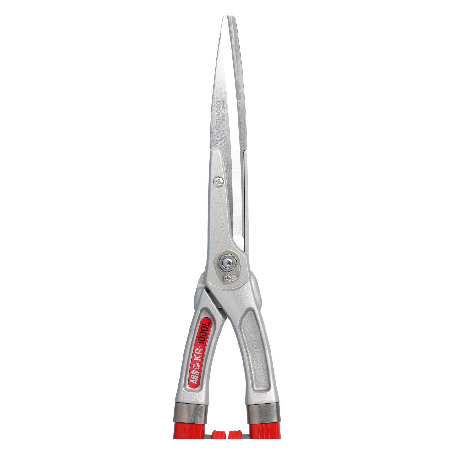 ARS Heckenschere, Weinlaubschere 750 mm mit 180 mm Klingenlänge, 840 g, manuelle Handheckenschere zum präzisen Schneiden von Geäst
