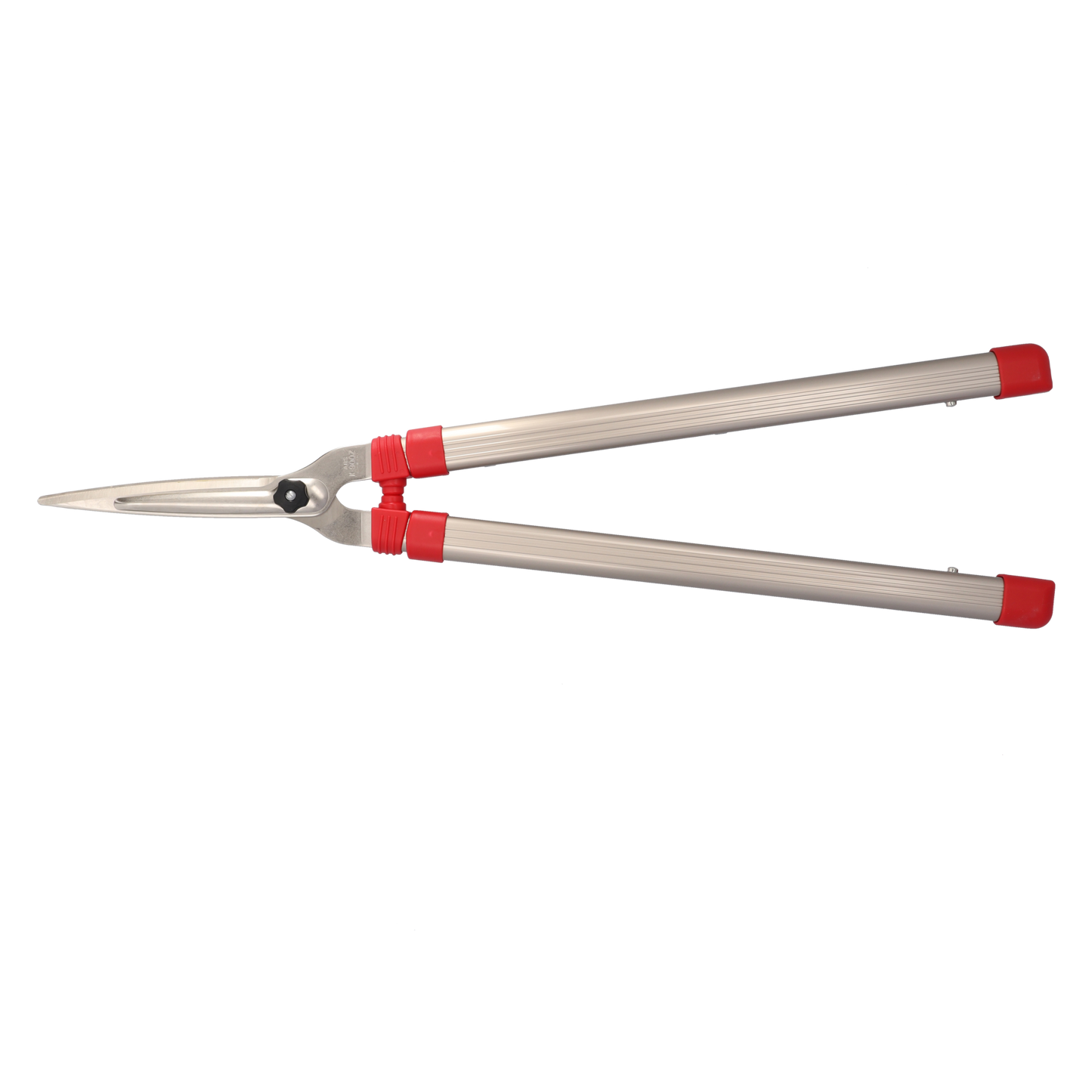 ARS-Hecken-/Hopfen/Weinlaubschere K-900Z, Teleskop (Blattlänge 16 cm, Länge 72 - 105 cm) Superleichte Teleskop-Heckenschere mit Hartstahl-Schermesser