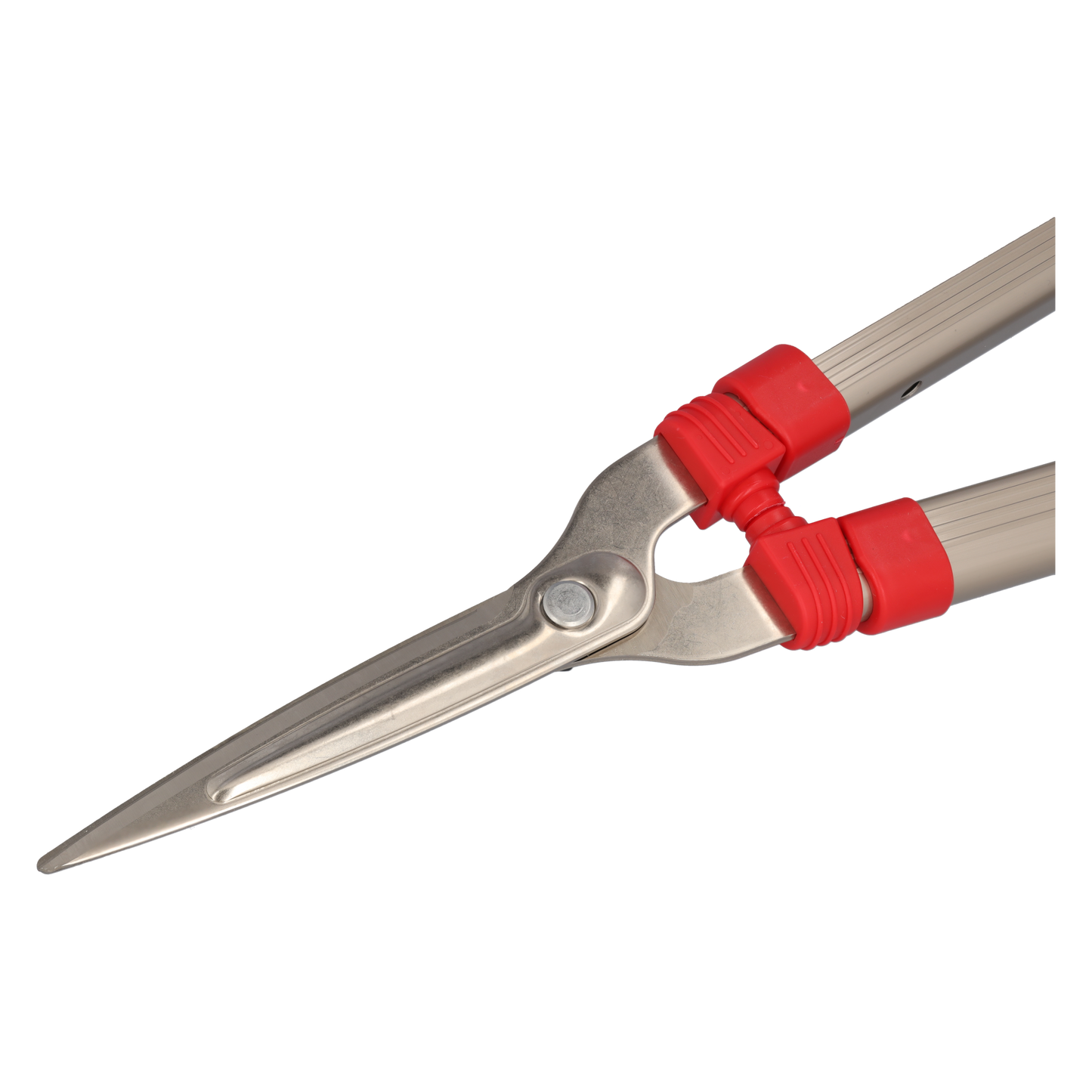 ARS-Hecken-/Hopfen/Weinlaubschere K-900Z, Teleskop (Blattlänge 16 cm, Länge 72 - 105 cm) Superleichte Teleskop-Heckenschere mit Hartstahl-Schermesser