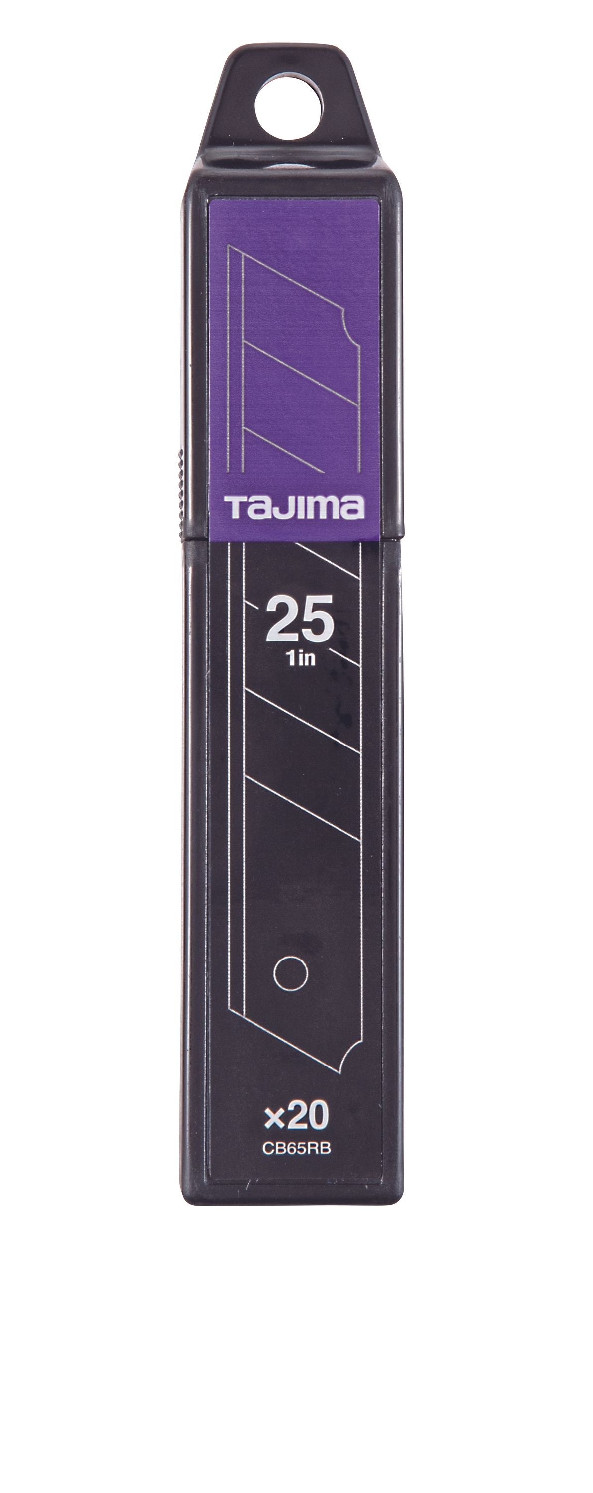 TAJIMA DORA Ersatzklinge RAZAR BLACK 25mm - 20 Stück, TAJ-12699