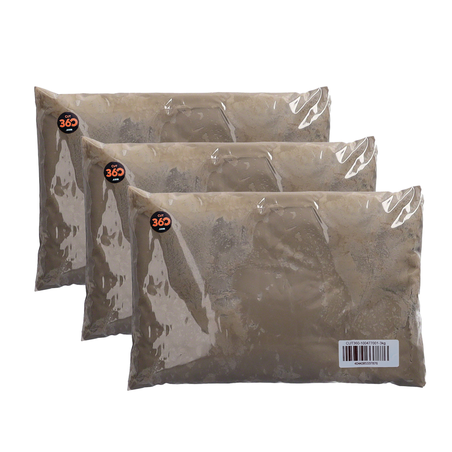 Cut360 Leinölkitt - Fensterkitt für Einfachverglasung von Fenstern | 3 kg Beutel | Glaserkitt geeignet für Holz- und Metallrahmen | Hergestellt aus reinem Leinöl