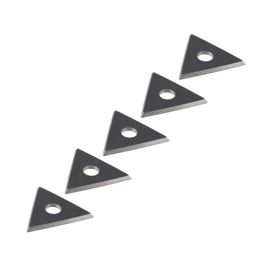 Cut360 Präzisions-Ersatzklingen, 25 mm, dreikant, Farbschaber 625 + 448 hochwertige Qualität für müheloses Entfernen von Farbresten