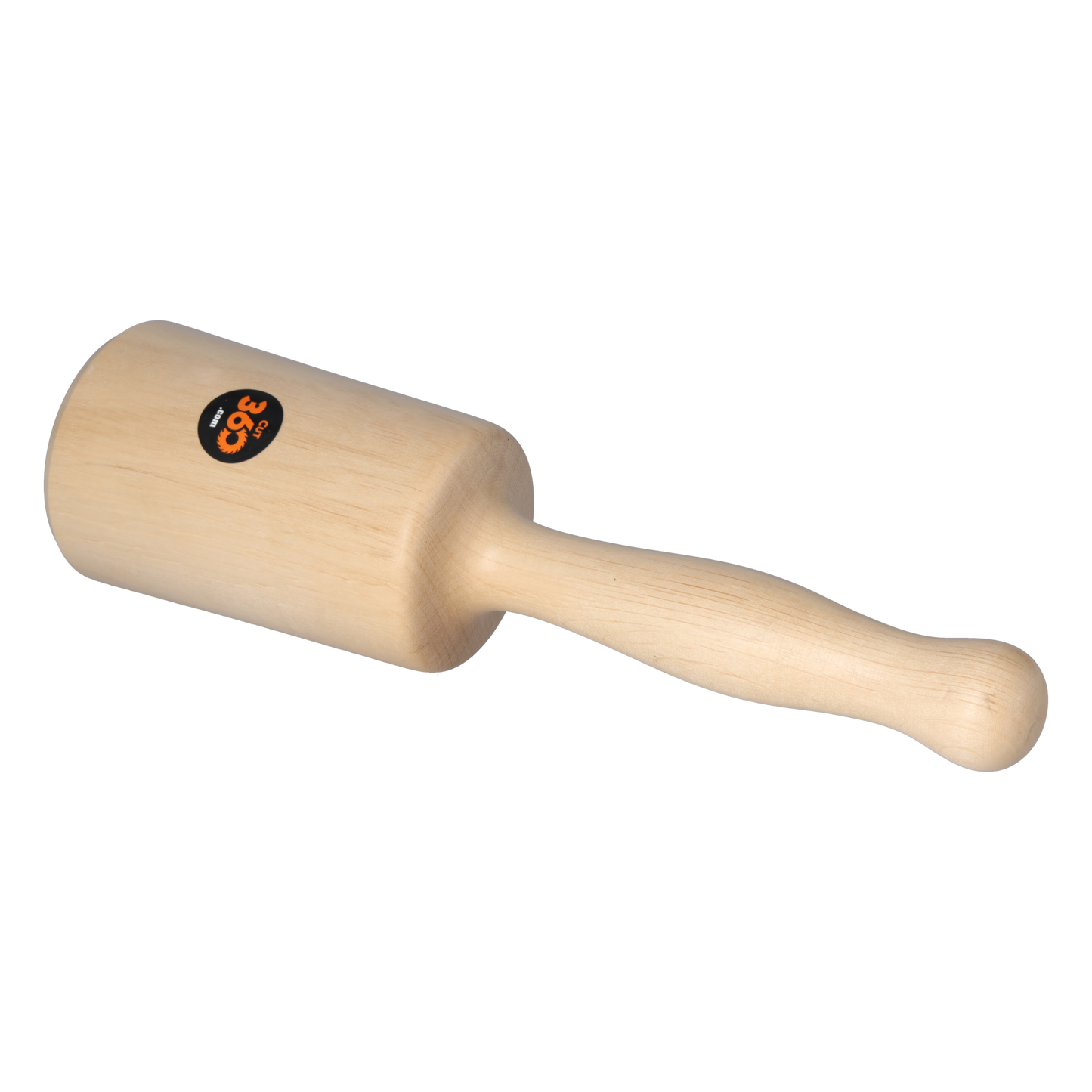 Cut360 Bildhauerklüpfel | konisch aus einem Stück Weißbuche | 80 mm | Länge: 295 mm | Gewicht: 525 g | Holzhammer für Schnitzarbeiten | Schnitzhammer & Klopfwerkzeug vereint zum Künstlerwerkzeug