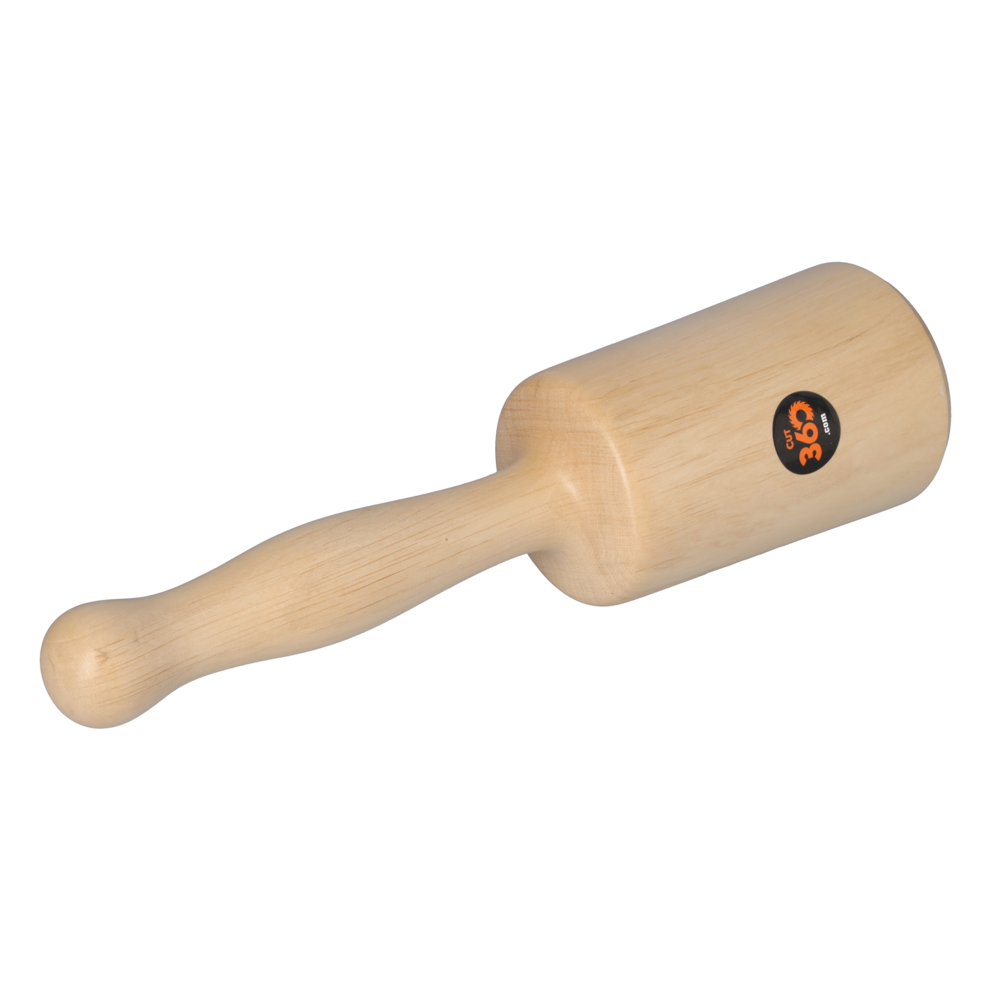 Cut360 Bildhauerklüpfel | konisch aus einem Stück Weißbuche | 80 mm | Länge: 295 mm | Gewicht: 525 g | Holzhammer für Schnitzarbeiten | Schnitzhammer & Klopfwerkzeug vereint zum Künstlerwerkzeug