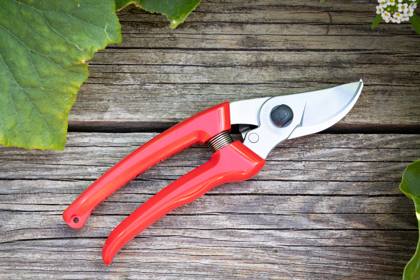 Cut360 Kleine Gartenschere, zarte Rosenschere für Zweigdurchmesser bis Ø 19 mm, Kleine Gartenschere perfekt ausbalanciert