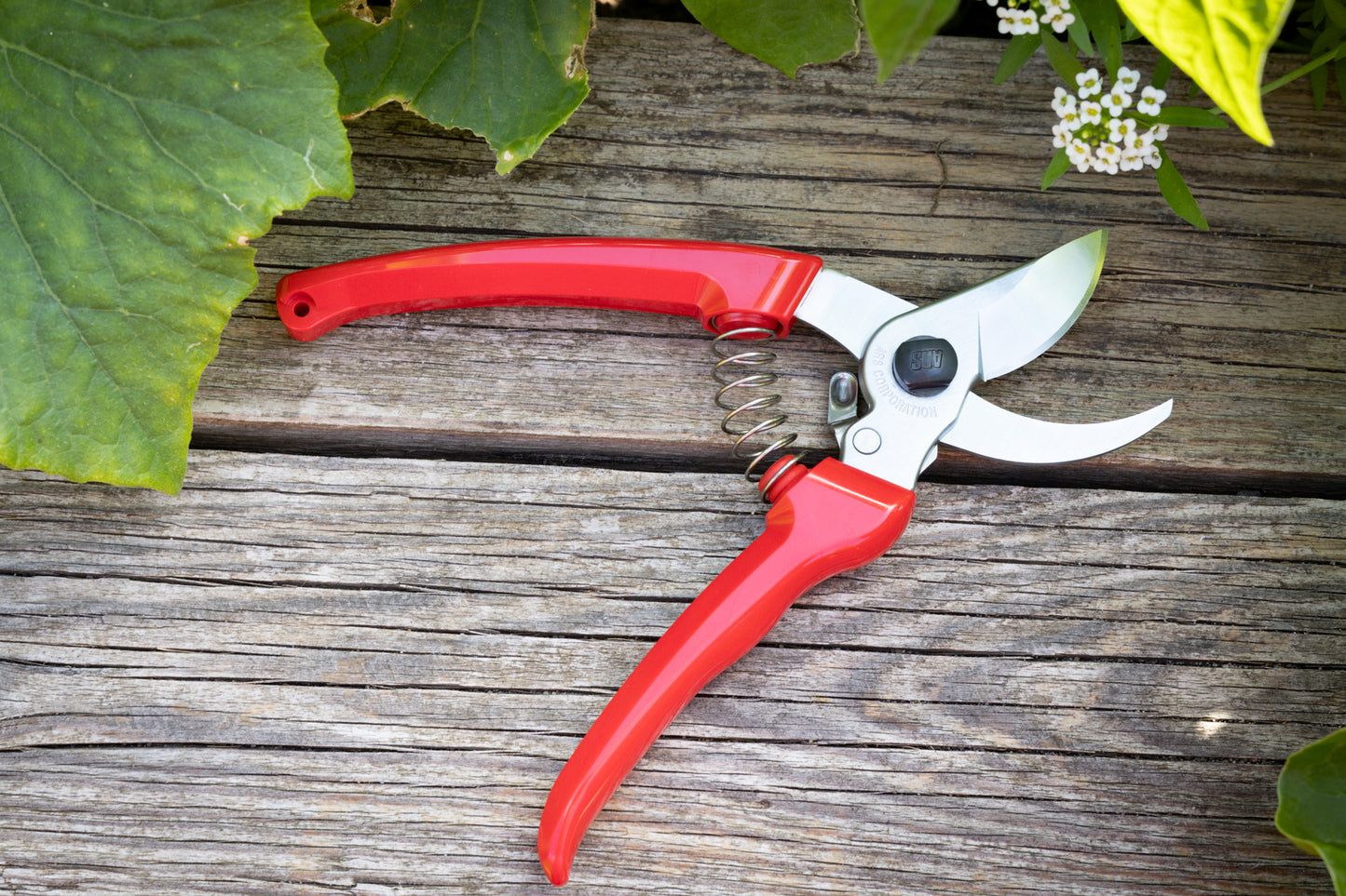 Cut360 Kleine Gartenschere, zarte Rosenschere für Zweigdurchmesser bis Ø 19 mm, Kleine Gartenschere perfekt ausbalanciert