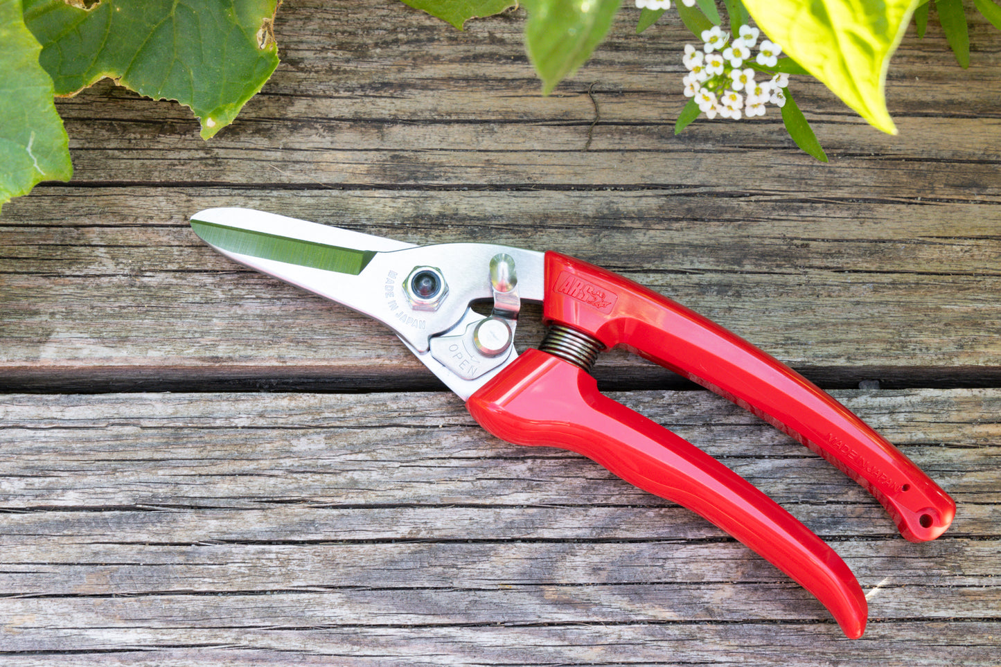 Cut360 Kleine Gartenschere, zarte Rosenschere für Zweigdurchmesser bis Ø 12 mm, Kleine Gartenschere, Ikebana, perfekt ausbalanciert