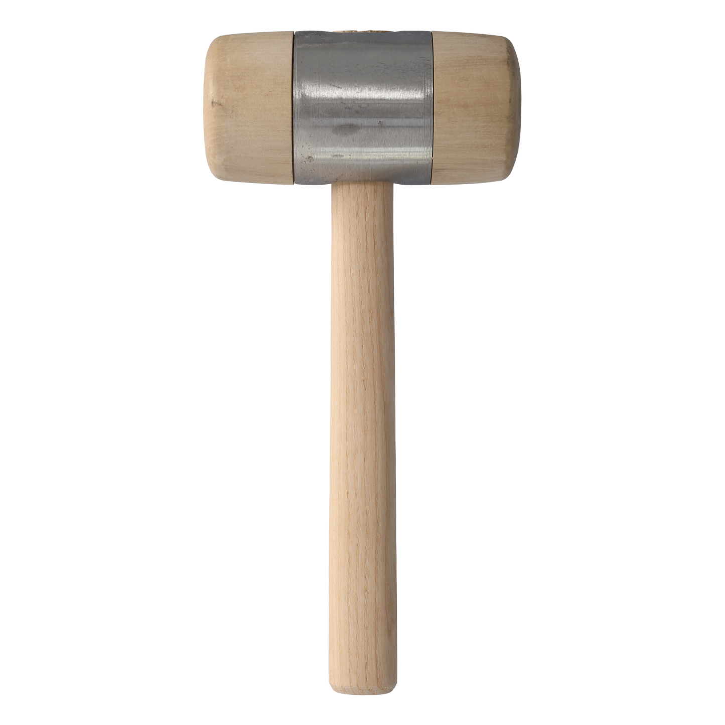 Cut360 Holzhammer | Weißbuche und aufgepresstem Metallmantel | Ø 70 mm Länge: 140 mm | 560 g | Vielseitiger Holzklopfer für Holzbearbeitung | Klöpfel für Zimmerleute, Tischler & Schreiner