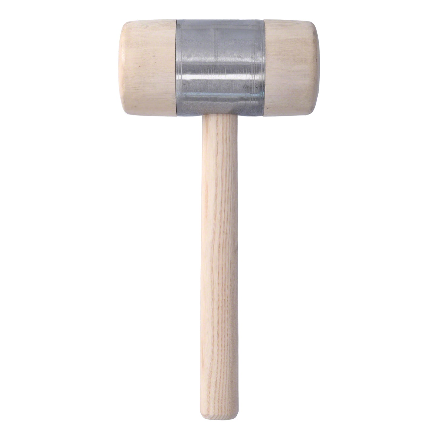Cut360 Holzhammer | Weißbuche und aufgepresstem Metallmantel | Ø 90 mm Länge: 180 mm | 1100 g | Vielseitiger Holzklopfer für Holzbearbeitung | Klöpfel für Zimmerleute, Tischler & Schreiner