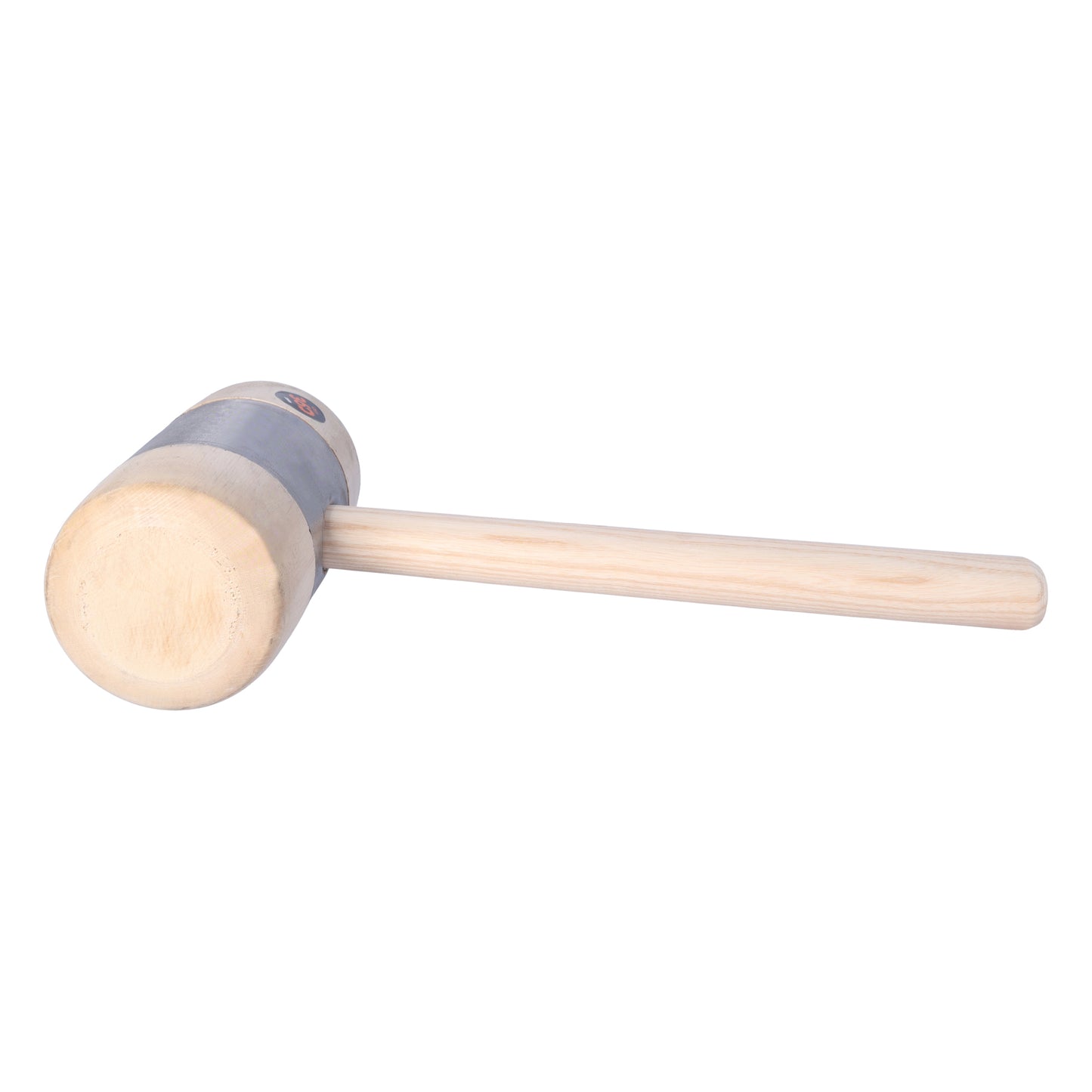 Cut360 Holzhammer | Weißbuche und aufgepresstem Metallmantel | Ø 90 mm Länge: 180 mm | 1100 g | Vielseitiger Holzklopfer für Holzbearbeitung | Klöpfel für Zimmerleute, Tischler & Schreiner