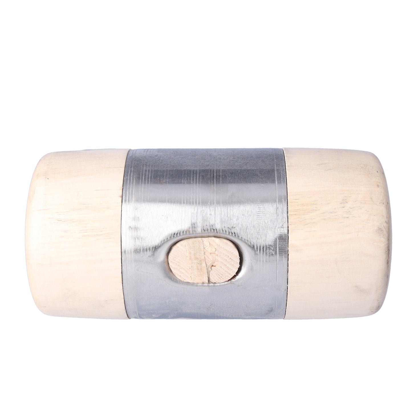 Exzellent gefertigter Holzhammer mit Hammerkopf aus Weißbuche und aufgepresstem Metallmantel 60x160mm/für Spengler, Schlosser-Klempner Dachdecker
