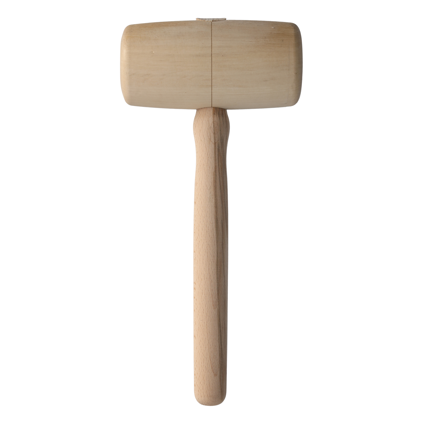 Cut360 Holzhammer | Weißbuche | Ø 80 mm Länge: 160 mm | 650 g | Vielseitiger Holzklopfer für Holzbearbeitung und Schnitzprojekte | Klöpfel für Zimmerleute, Tischler & Schreiner