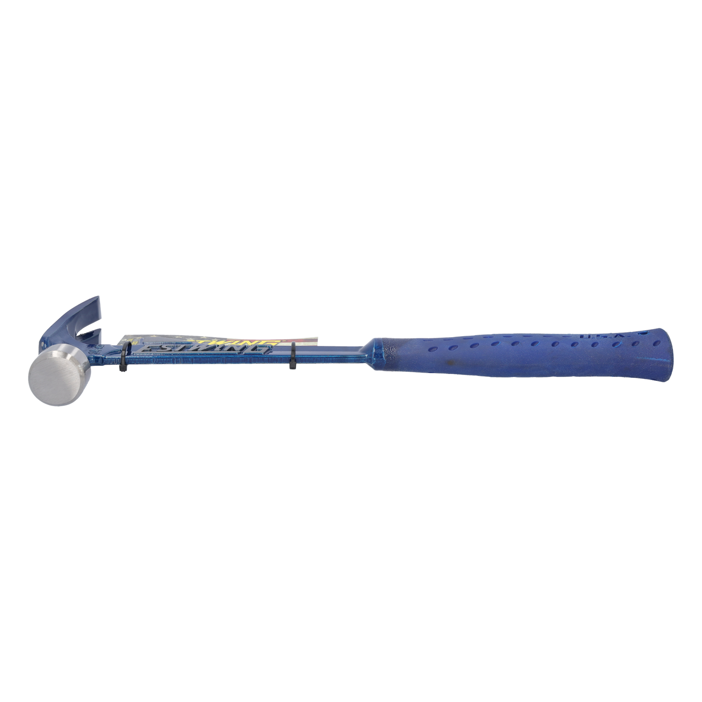 ESTWING Klauenhammer mit Hebeclip, Vinylgriff, Kopfgewicht 670g, Durchmesser 32 mm, Länge 405 mm, Gesamtgewicht 1010g | glatte Bahn