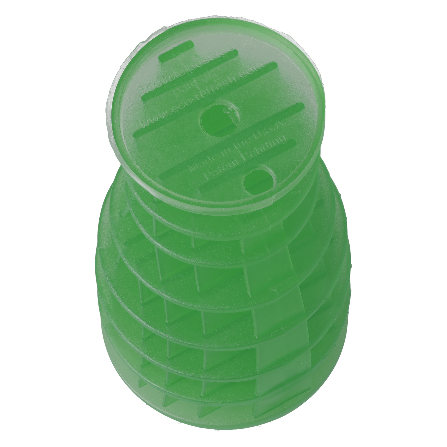 Cut360 Eco Air 2.0 Raumduft Cucumber Melon mit schwarzer Halterung für große Räume, 30 Tage Frischewirkung, Lufterfrischer im formschönen Design, geräuschlos ohne sprayen
