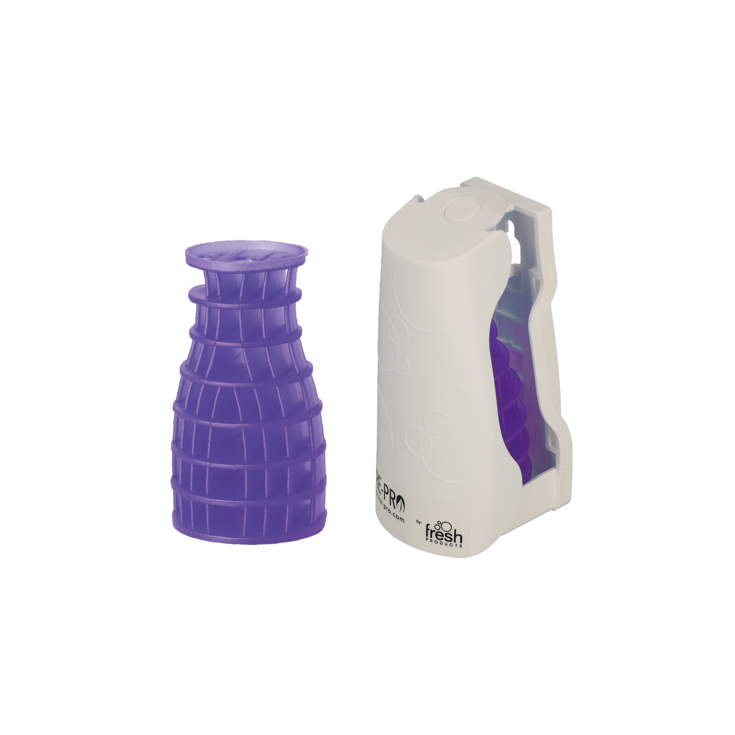 Cut360 Eco Air 2.0 Raumduft Fabulous Lavender mit weißer Halterung für große Räume, 30 Tage Frischewirkung, Lufterfrischer im formschönen Design, geräuschlos ohne sprayen