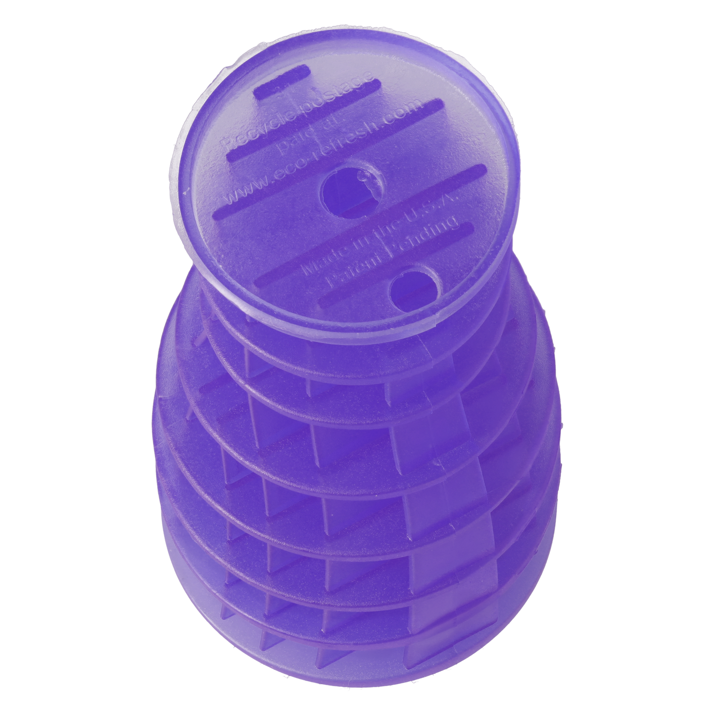 Cut360 Eco Air 2.0 Raumduft Fabulous Lavender für große Räume, 6 Stk., 30 Tage Frischewirkung, Lufterfrischer im formschönen Design, geräuschlos ohne sprayen