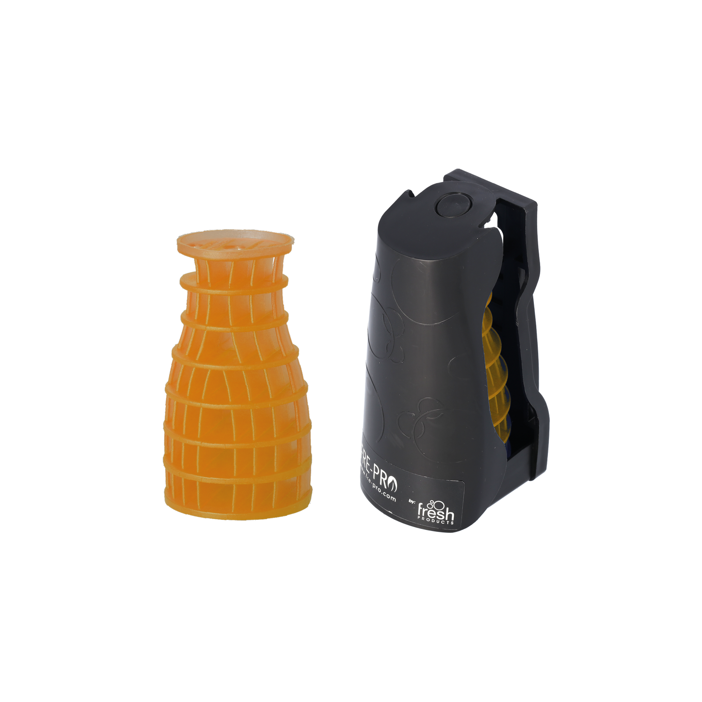 Cut360 Eco Aenir 2.0 Raumduft Mango mit schwarzer Halterung für große Räume, 30 Tage Frischewirkung, Lufterfrischer im formschönen Design, geräuschlos ohne spray
