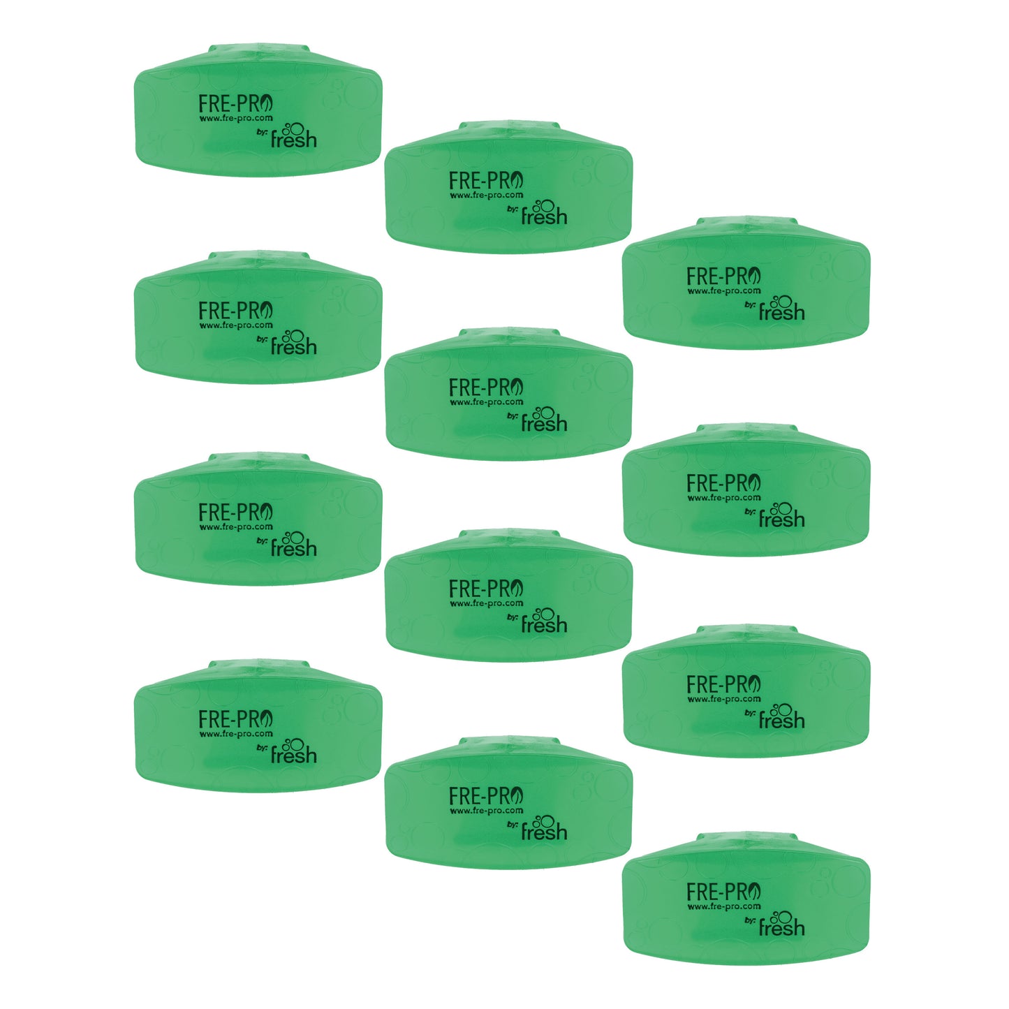 Cut360 Bowl Clip Raumduft, 12 Stk, nachhaltiger und langanhaltender Lufterfrischer Cucumber Melon mit Hygienefunktion, stillvoller Duft