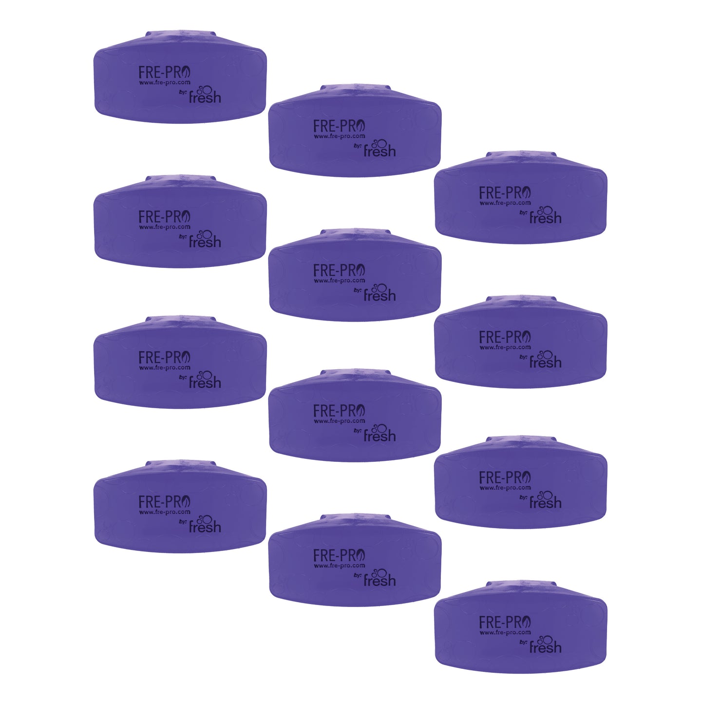 Cut360 Bowl Clip Raumduft, 12 Stk, nachhaltiger und langanhaltender Lufterfrischer Fabulous Lavender mit Hygienefunktion, stillvoller Duft