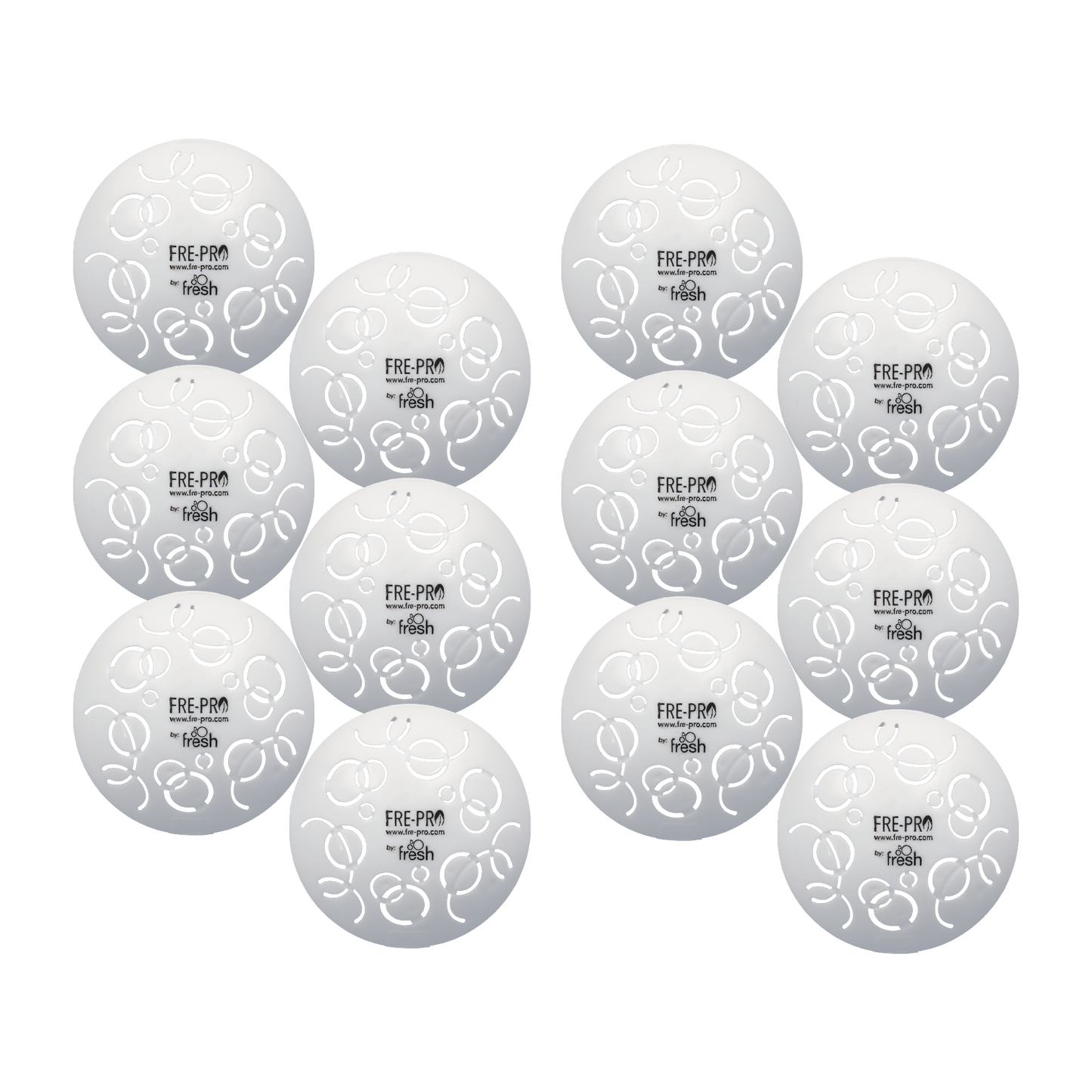 Cut360 Easy Fresh Raumduft Cotton Blossom für große Räume, 12 Stk., 30 Tage Frischewirkung, Hochkonzentrierter Lufterfrischer in weiß für passendem elektrischen Duftspender