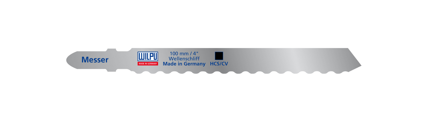WILPU Stichsägeblatt HWL 100 mit Einnockenschaft- / T-Schaft, 5 Stück