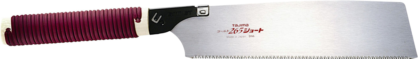 TAJIMA Japan Pull 265ST Zugsäge mit kurzem Rattangriff, 230mm,