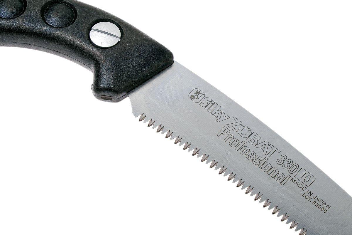 Silky Handsäge Zübat Professional 330mm 10 Zähne/30mm gebogen | Mirai-Me Verzahnung mit induktiv gehärteten Zähnen für eine sehr hohe Standzeit