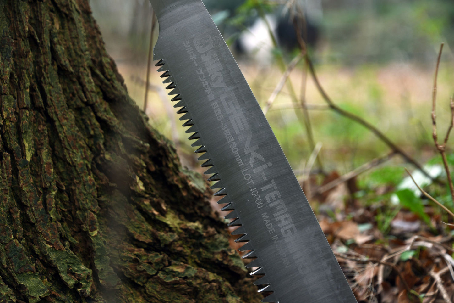 Silky Genki Temagari 500 mm Japansäge – aggressivste & schnellste Silky-Säge mit grober Mirai-Me Verzahnung (3–5 Z/30 mm), ergonomischem Genki-Griff, handgefertigt, inkl. Tasche, für frisches Holz