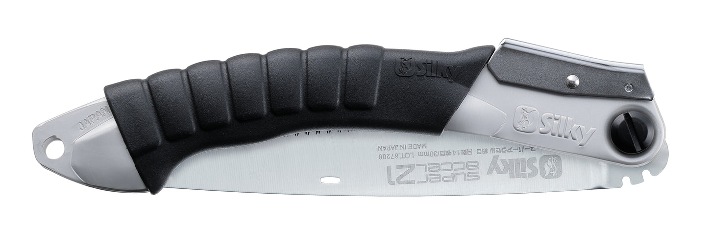 Silky Super Accel 210mm, 14 ZpZ fein - Allround-Klappsäge mit leichtem Winkel