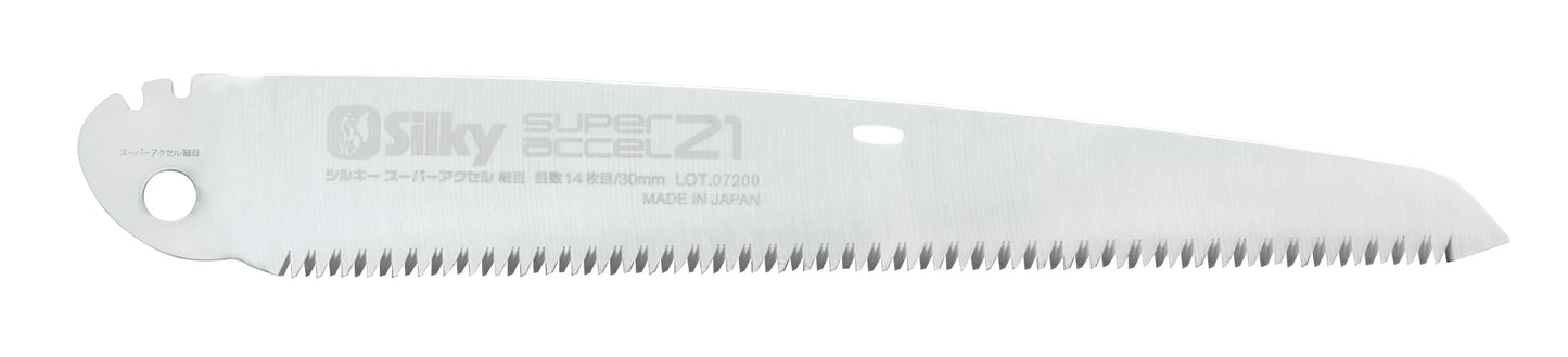 Silky Super Accel 210mm, 14 ZpZ fein - Allround-Klappsäge mit leichtem Winkel