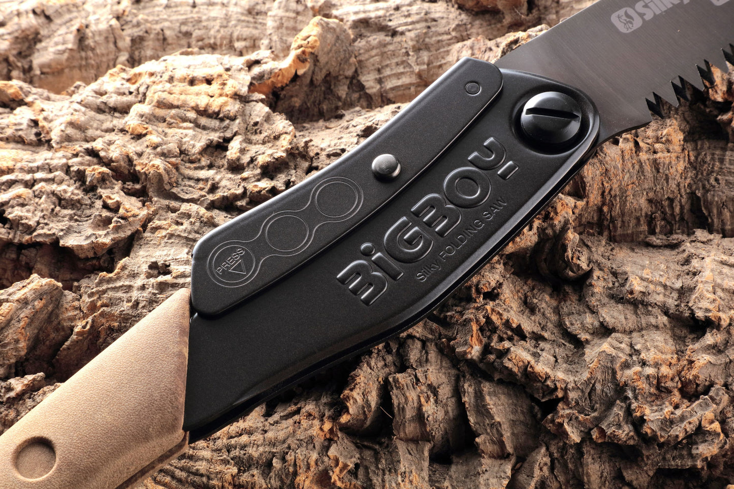 Silky BigBoy 2000 Outback Edition Klappsäge 360 mm 6,5 ZpZ grob gebogene Klinge Premium-Abenteuersäge Bushcraft | Verzahnung: extra grob (6.5 Zähne je 30 mm)