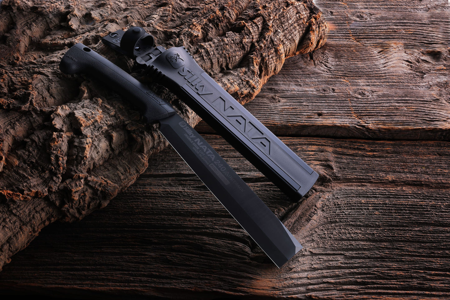 Silky Haumesser Beilmesser NATA Outback Edition 240 mm - doppelseitig mit Genki Griff