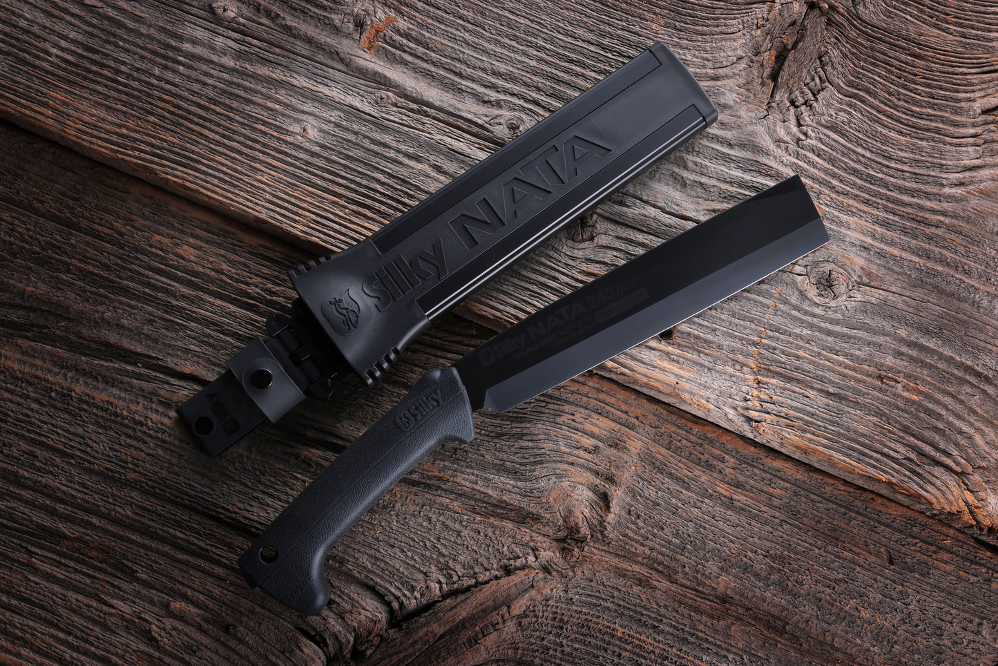 Silky Haumesser Beilmesser NATA Outback Edition 240 mm - doppelseitig mit Genki Griff