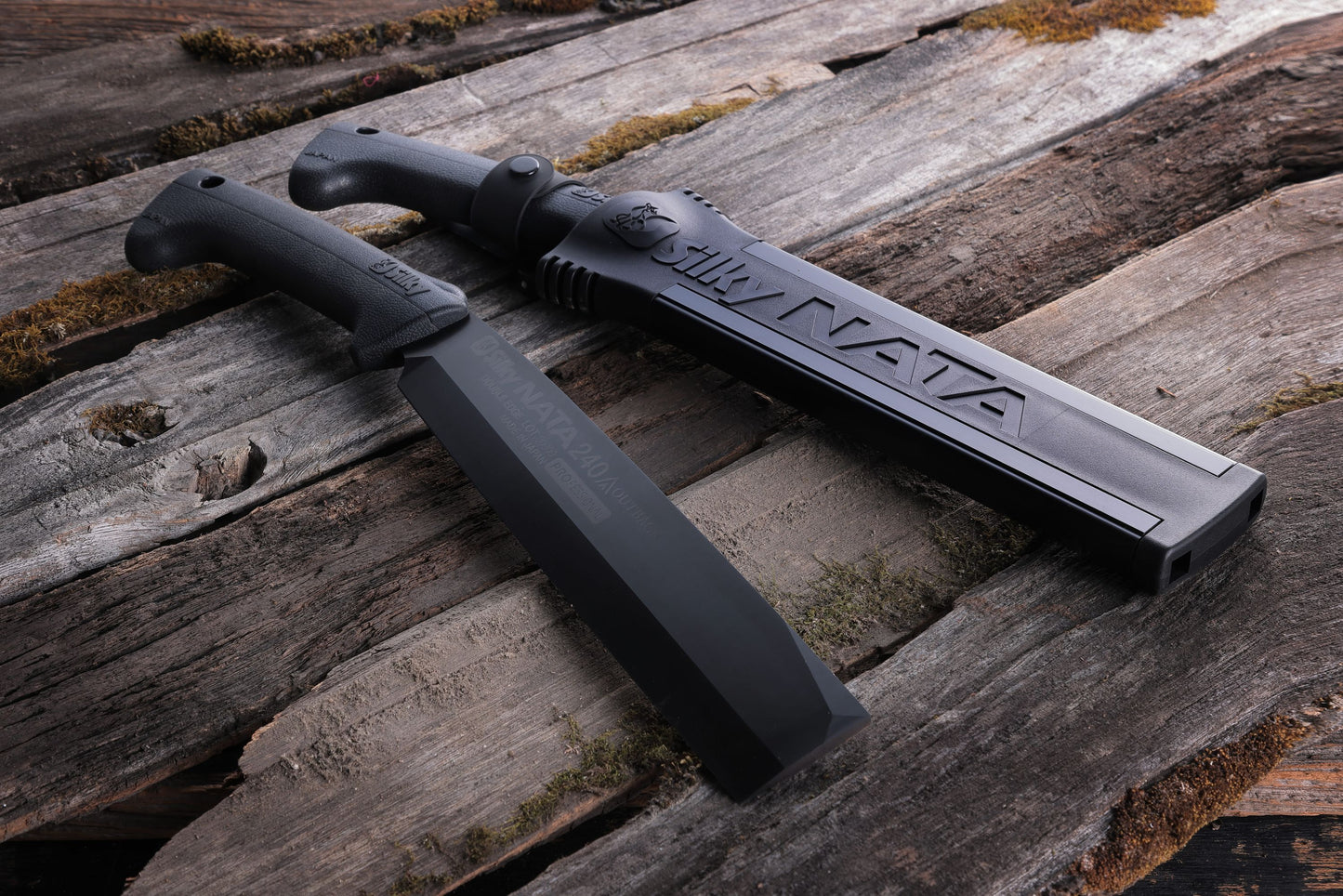 Silky Haumesser Beilmesser NATA Outback Edition 240 mm - doppelseitig mit Genki Griff
