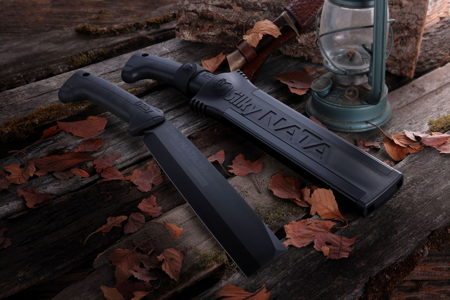 Silky Haumesser Beilmesser NATA Outback Edition 240 mm - doppelseitig mit Genki Griff