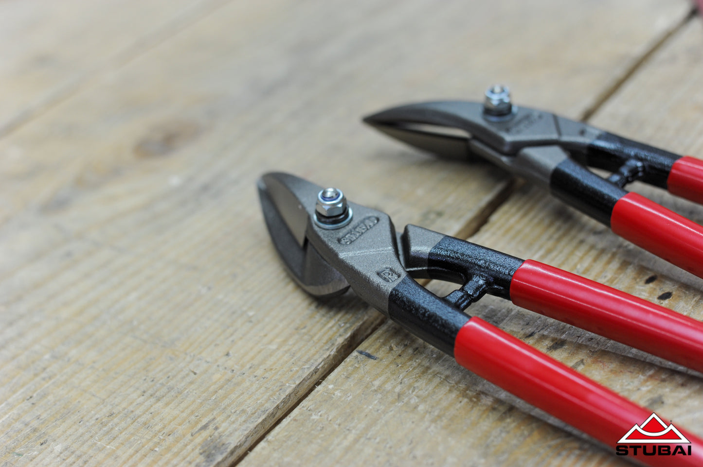 STUBAI Kombi-Blechschere, links, 280 mm – PVC-isoliert, präzise & langlebig für Metallbleche, geschwungene & gerade Schnitte, ergonomischer Griff, robust & hochwertig für Handwerk & Industrie