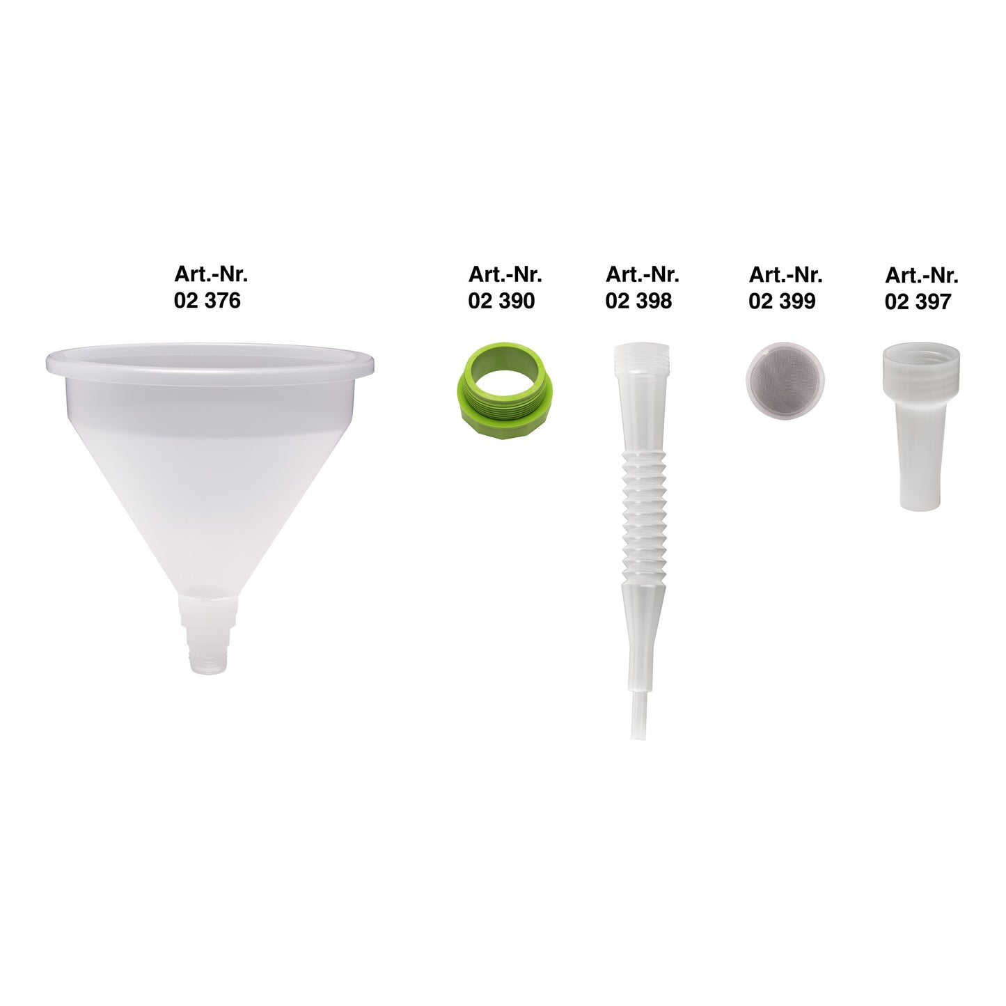 Pressol Trichter 10 l-Deckel weiß, PP-Ø 355 mm-mit Zubehör| Einsatz Lebensmittelbranche, Industrie, Landwirtschaft und Werkstätten| Erfüllt die Kunststoff-Verordnung EU Nr. 10/2011 und 1935/2004