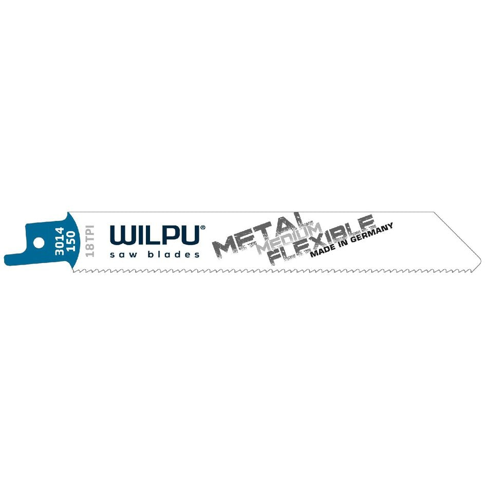 Wilpu 100 Säbelsägeblätter für Metall 150x19x0,9mm Z18