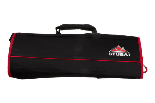 STUBAI Spenglersatz 12-tlg. in Rolltasche mit Durchlaufschere, Blechscheren, Falzzange, Falzaufbiegezange, Anreißwerkzeugen, Bit-Set und Stemmeisen