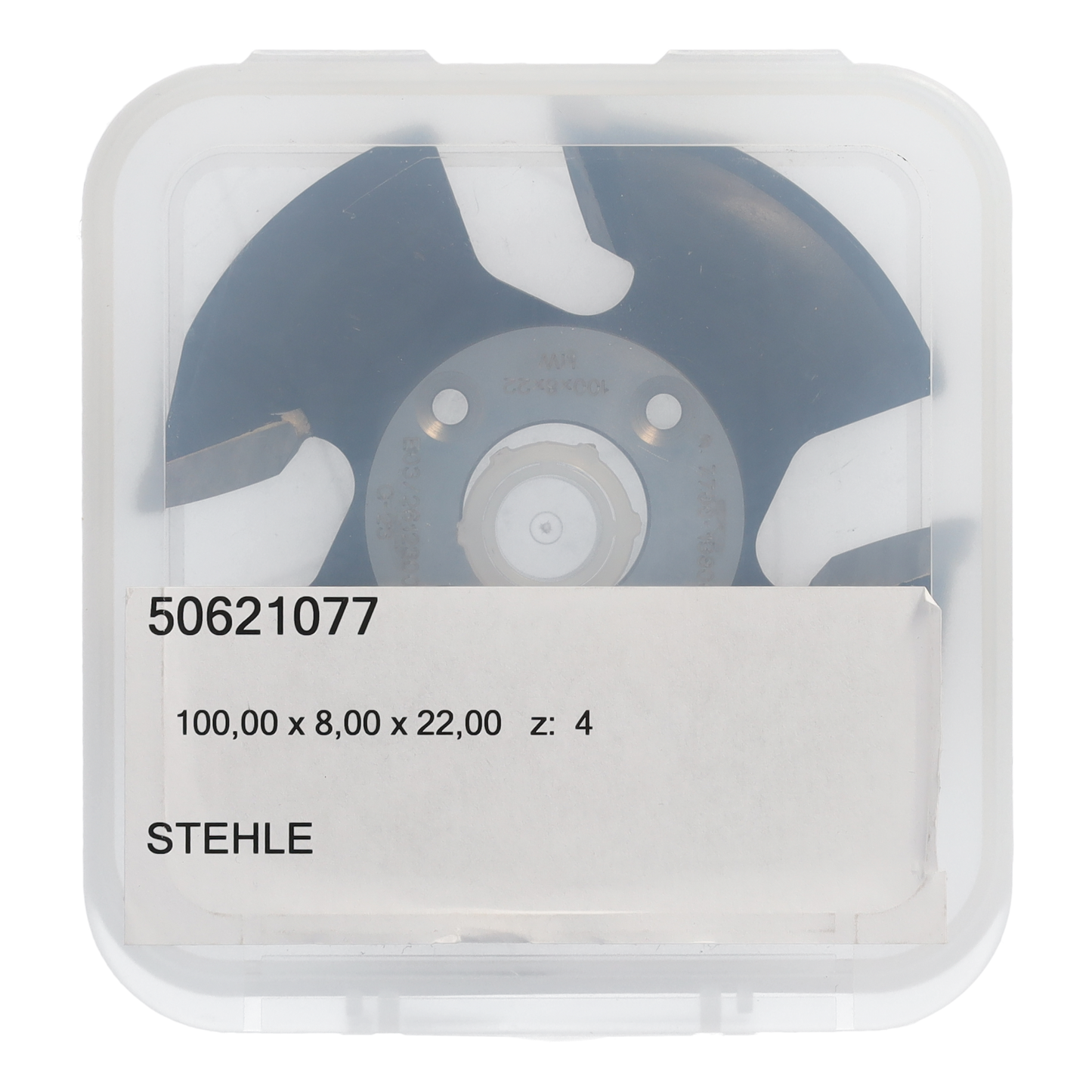 Stehle Harzgallenfräser HM 100x8x22 mm, Z=4 | Sägeblatt/Lamellofräser (Schiffchenfräser) | für Flachdübelfräsen & Lamellomaschinen | für Lamello MINISPOT 8 mm