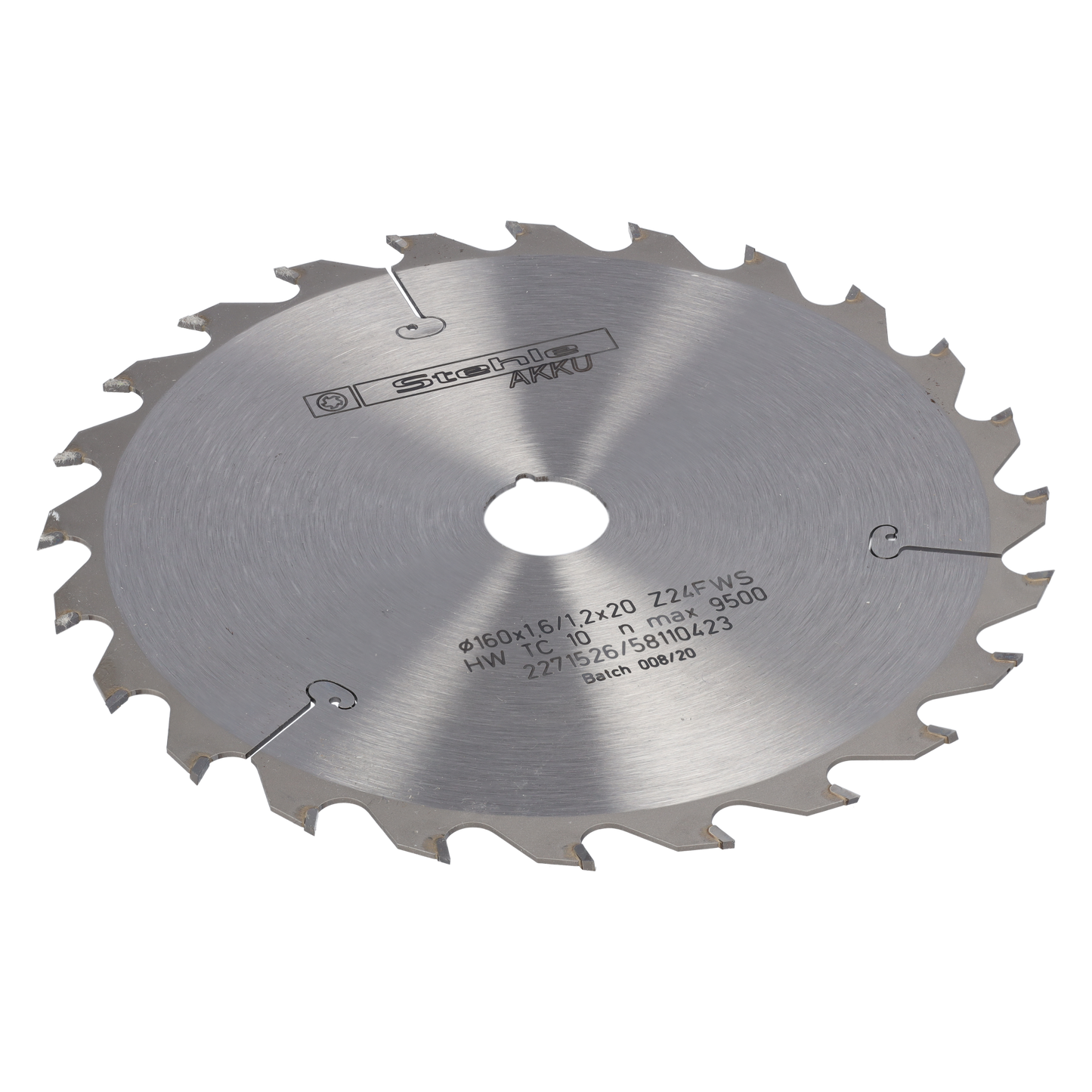 Stehle HW Handkreissägeblatt 165x1,6/1,2x20mm Z=24 | Zähne: 24| Flachzahn mit Wechselzahn | Längs- und Querschnitte in Massivhölzern | viele Nachschliffe möglich