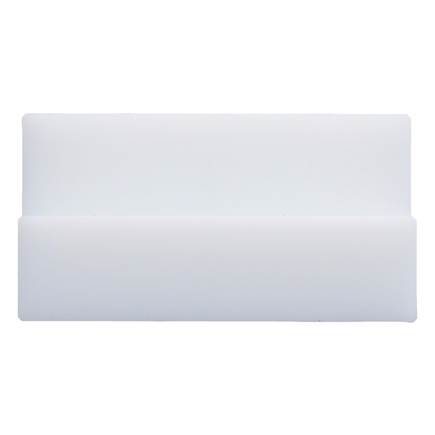 STUBAI Kunststoff-Falzstück PE für Gewerbe mit Handgriff, Prisma 25+35 mm, 130×95×50 mm, weiß – präzise & schonende Falzung beschichteter NE-Metalle, ergonomisch, robust, langlebig, kompakt, einfach.!