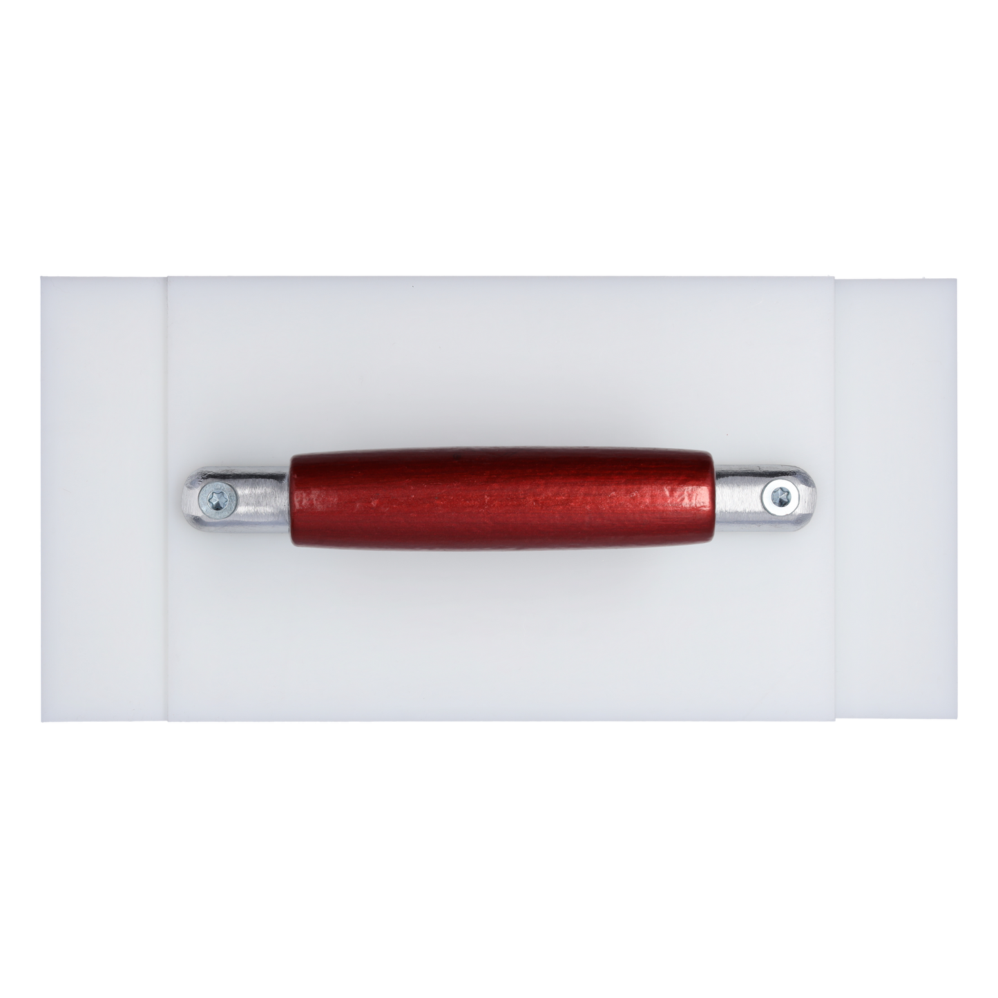 STUBAI Falzstück aus Kunststoff PE, weiß, mit Handgriff 290x140 mm – Perfekt für die präzise und schonende Bearbeitung von NE-Blechen, schützt die Oberfläche und sorgt für exakte, langlebige Ergebnisse