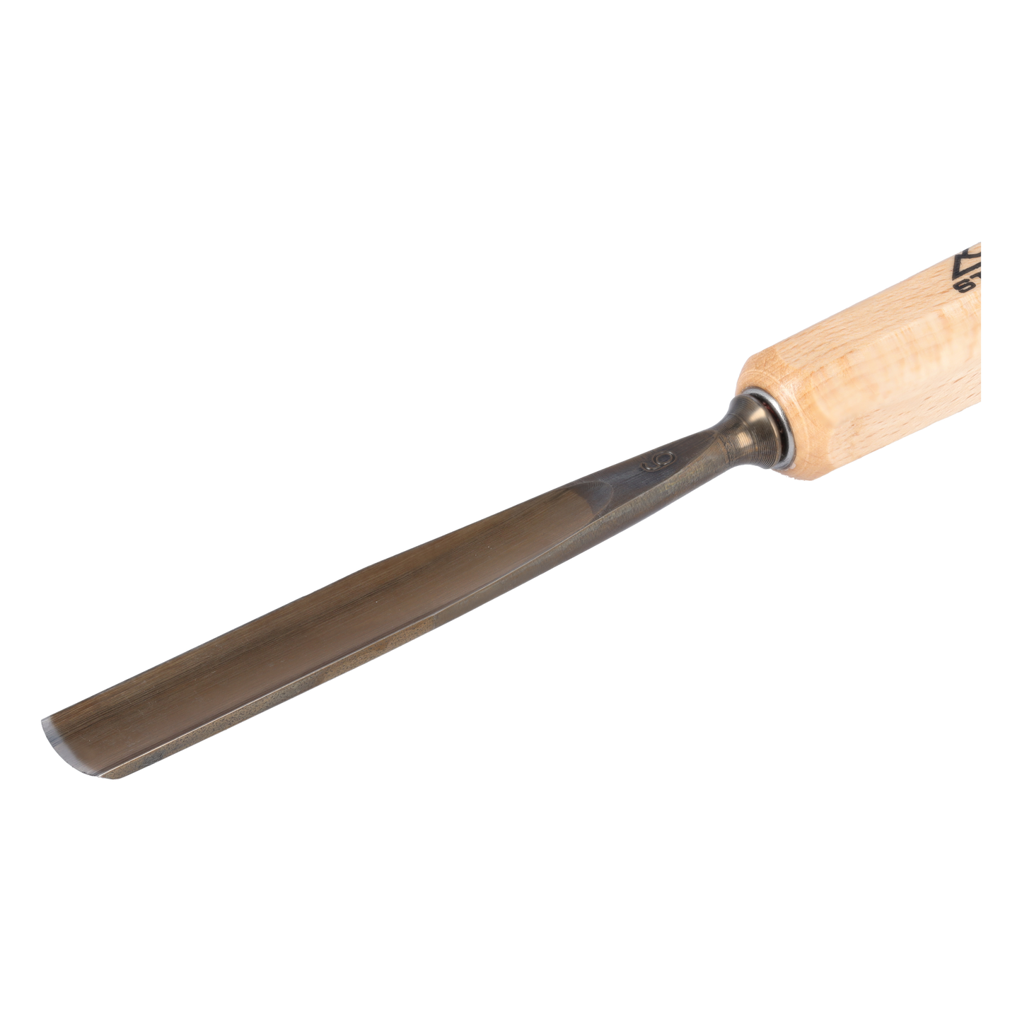 STUBAI Stemmeisen Stechbeitel Serie 52 - Form 4 | Gerades Flacheisen - 12 mm, mit Holzgriff, zum Vorstechen, für Anschlagarbeiten, Schrupparbeiten, Rosetten, zur Bearbeitung von Holz