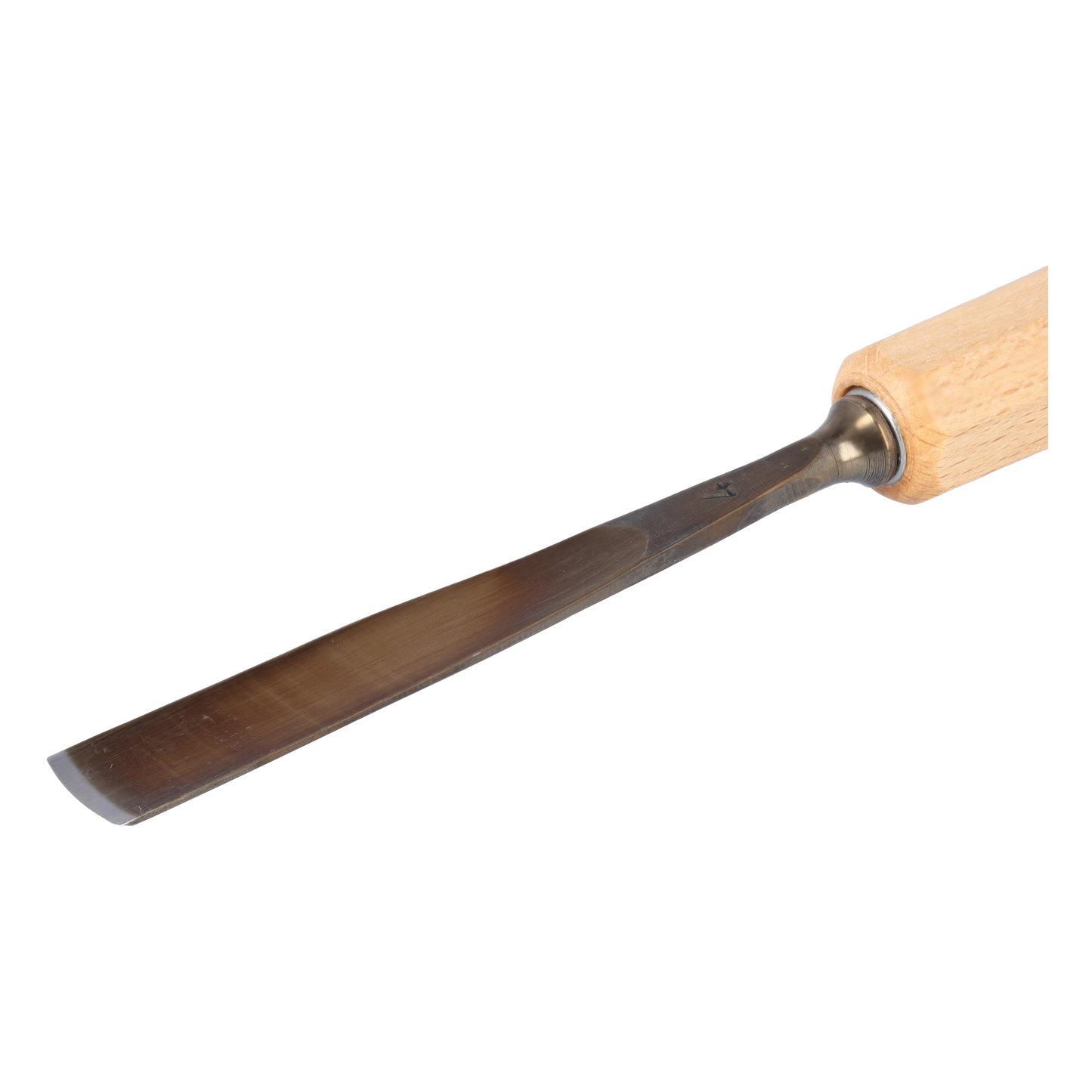 STUBAI Stemmeisen Stechbeitel Serie 52 - Form 6 | Gerades Hohleisen - 12 mm, mit Holzgriff, für Figurenarbeiten, zur präzisen Bearbeitung von Holz, hochwertiges Werkzeug für Schreiner Tischler