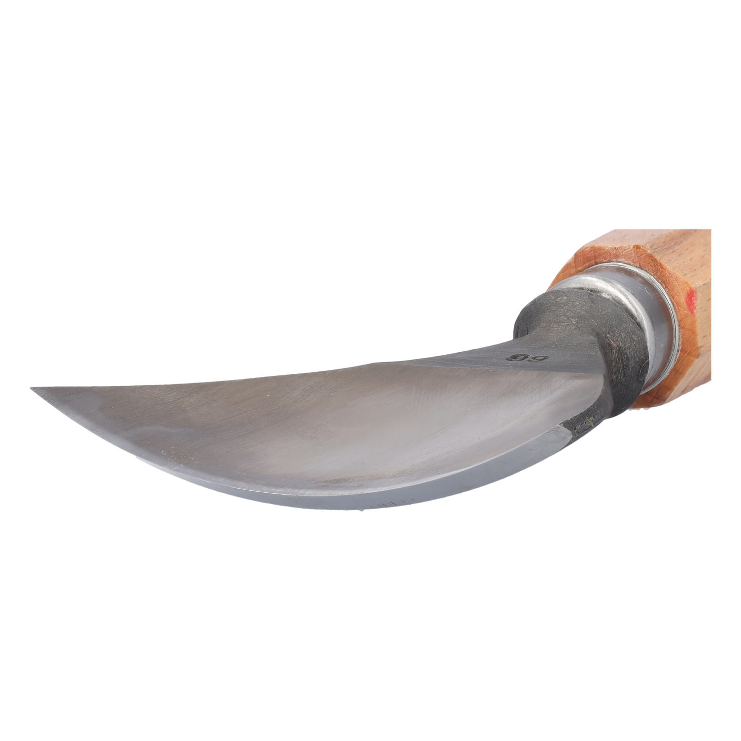 STUBAI Stemmeisen Stechbeitel Serie 52 - Form 66 | Schweizer Messer Form E 80 mm, mit Holzgriff, zum Vorstechen, Kerb- und Reliefschnitz, für glatte Flächen, zur präzisen Bearbeitung von Holz